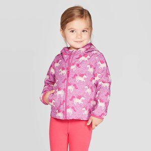 Cat & Jack Softshell Unicorn Spring Jacket